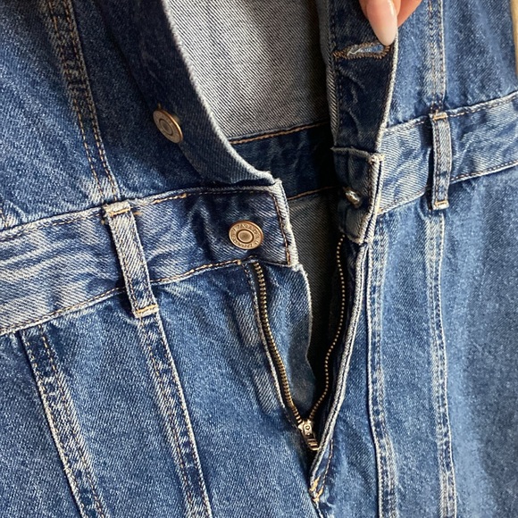 Zara Denim Mini Dress S - Picture 13 of 15